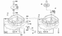 Sump Base Assemblies Diagram and Parts List for 123702-3120-01  Briggs and Stratton Engine